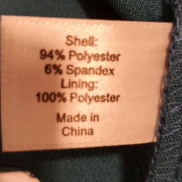 Lane Bryant teal strappy sheath dress size 26 - Picture 12 of 12